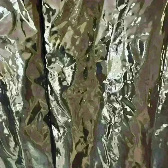 NWT Secrets Womens Patent Leather Bodycon Dress with Spaghetti Straps Size Large - Picture 9 of 9